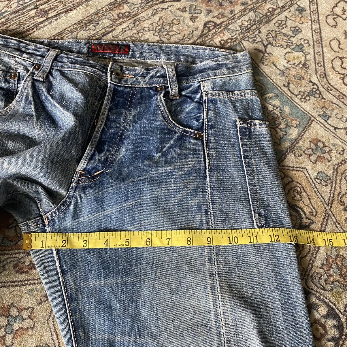 Japanese Brand Johnbull Kojima Denim Selvedge Assymetric Jeans Size US 34 / EU 50 - 17 Thumbnail
