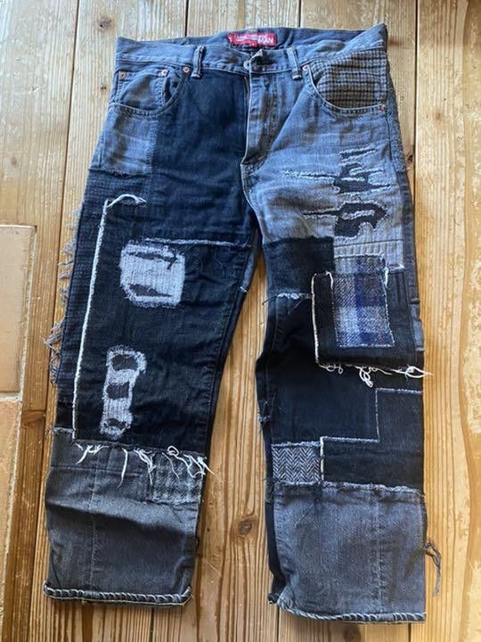 Comme des Garcons × Junya Watanabe × Levi's Junya Watanabe x Levi's 503 customized patchwork denim Size US 32 / EU 48 - 9 Thumbnail