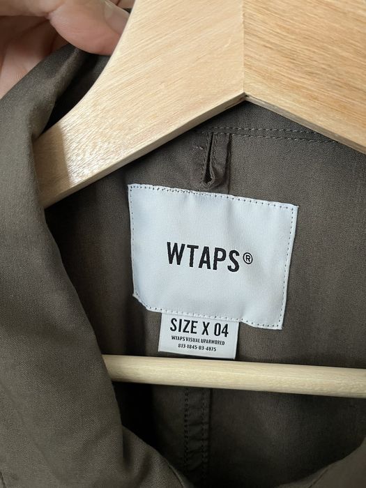 Wtaps Wtaps Buds SS Poplin Button Up Olive | Grailed