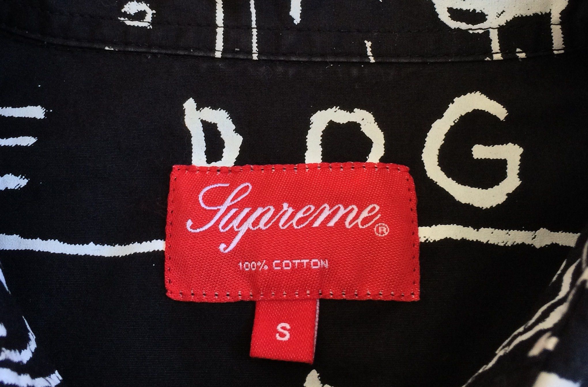 Jean-Michel Basquiat × Supreme F/W 2013 Basquiat x Supreme Button-up Shirt size small Size US S / EU 44-46 / 1 - 3 Thumbnail