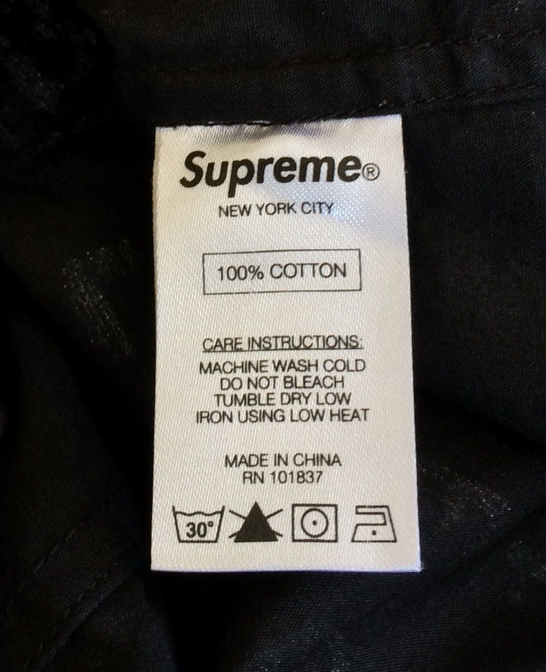Jean-Michel Basquiat × Supreme F/W 2013 Basquiat x Supreme Button-up Shirt size small Size US S / EU 44-46 / 1 - 6 Thumbnail