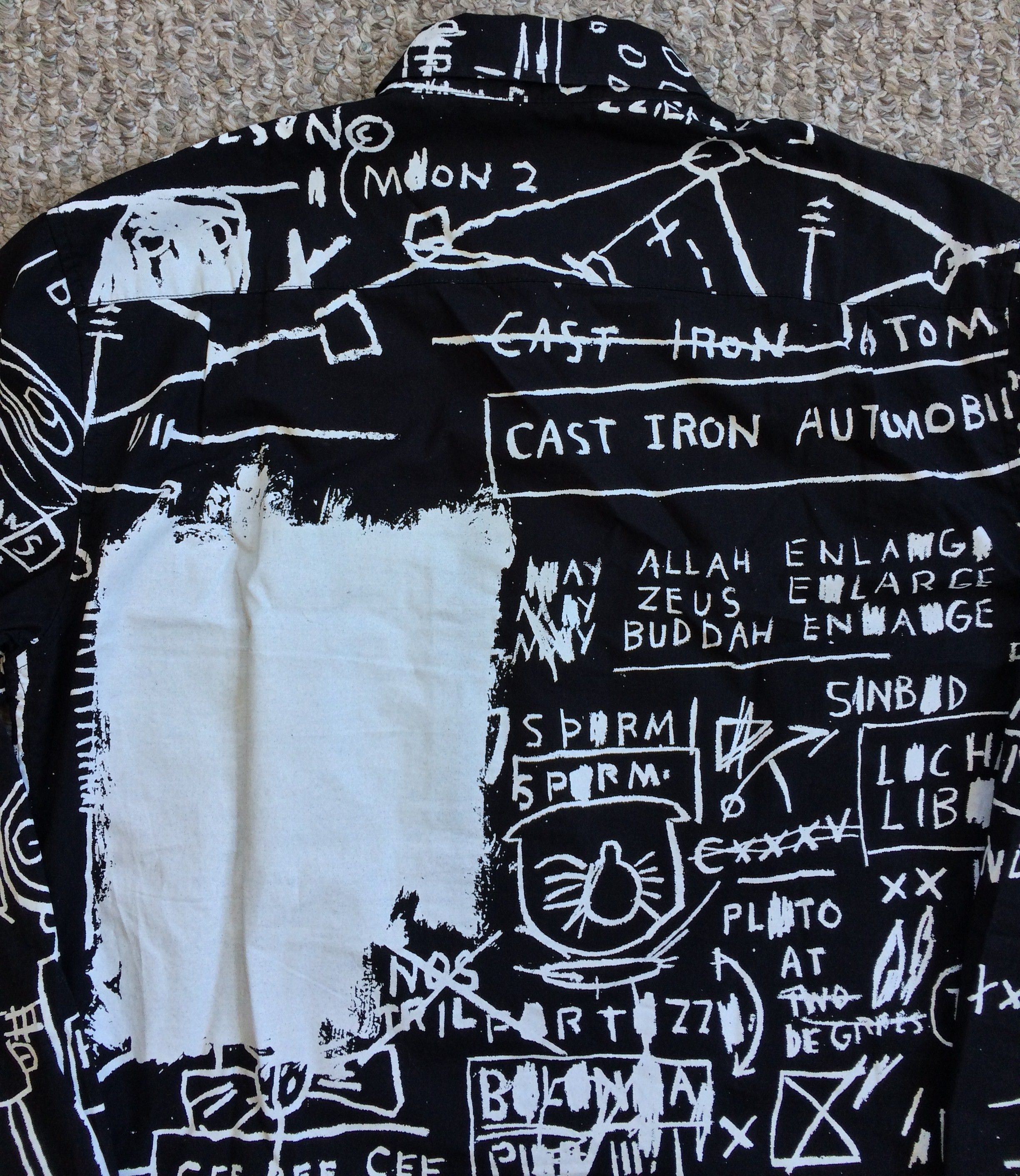 Jean-Michel Basquiat × Supreme F/W 2013 Basquiat x Supreme Button-up Shirt size small Size US S / EU 44-46 / 1 - 5 Thumbnail