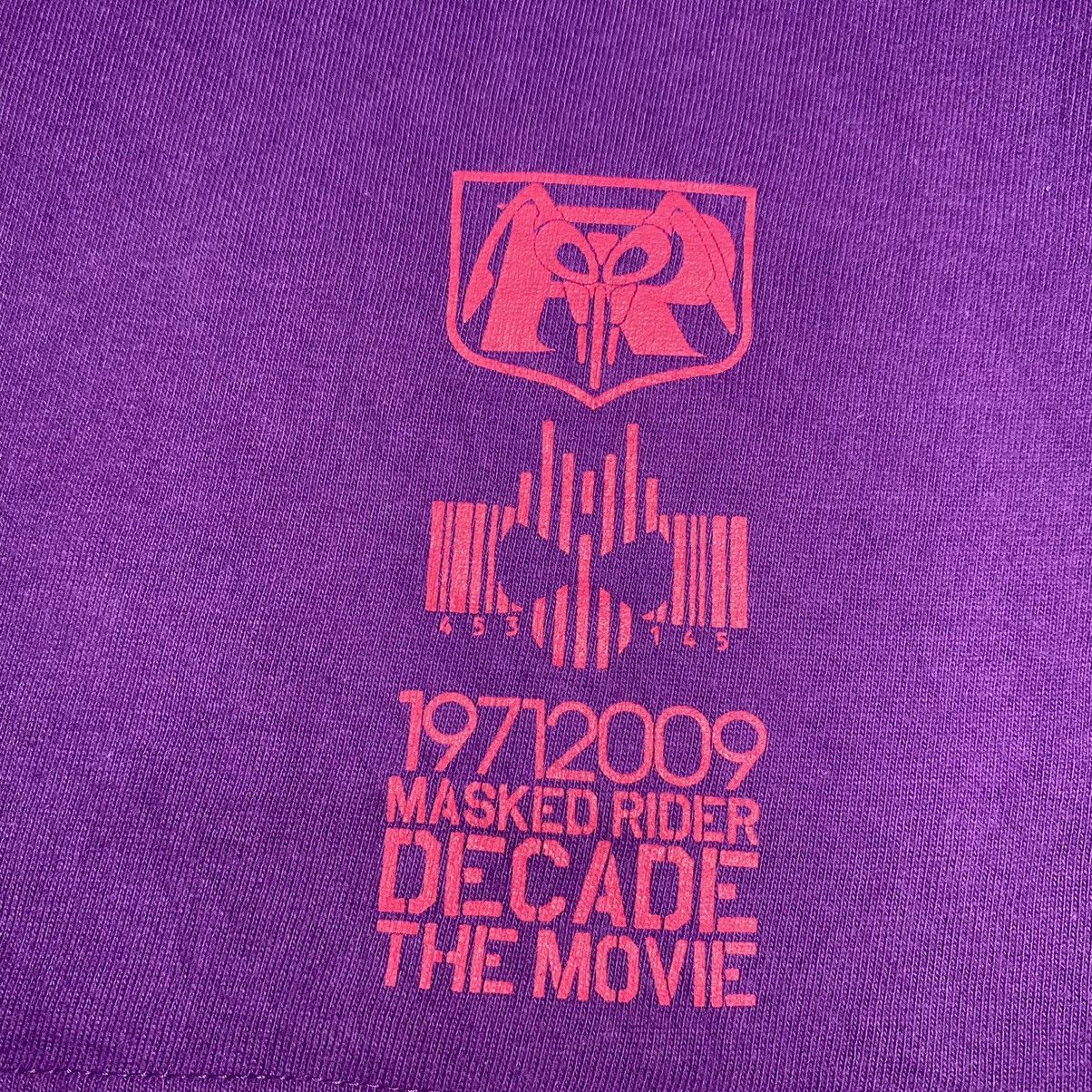 Cartoon Network × Japanese Brand Bandai Masked Rider Ichigo and Decade The Movie T Shirt Size US M / EU 48-50 / 2 - 9 Thumbnail
