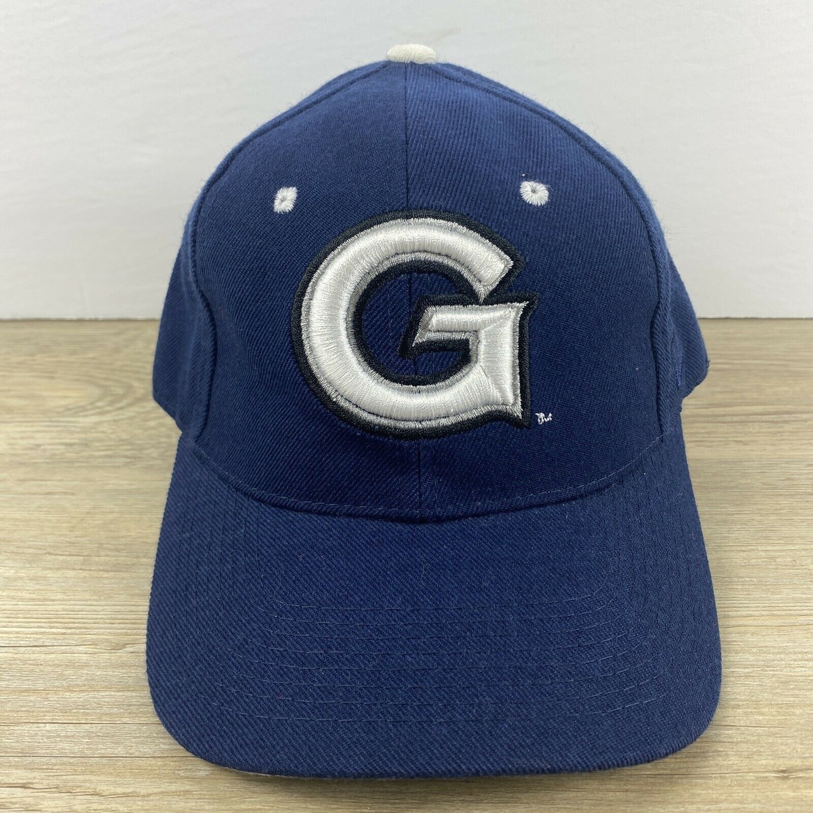 Zephyr Georgetown Hoyas Hat Navy NCAA Size 6 3/4 Fitted Hat Size ONE SIZE - 1 Preview