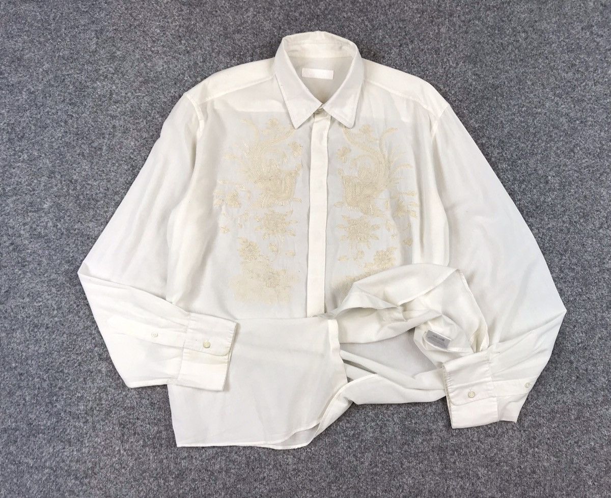 Nicole Farhi Nicole Farhi embroidered shirt Size US XL / EU 56 / 4 - 14 Thumbnail
