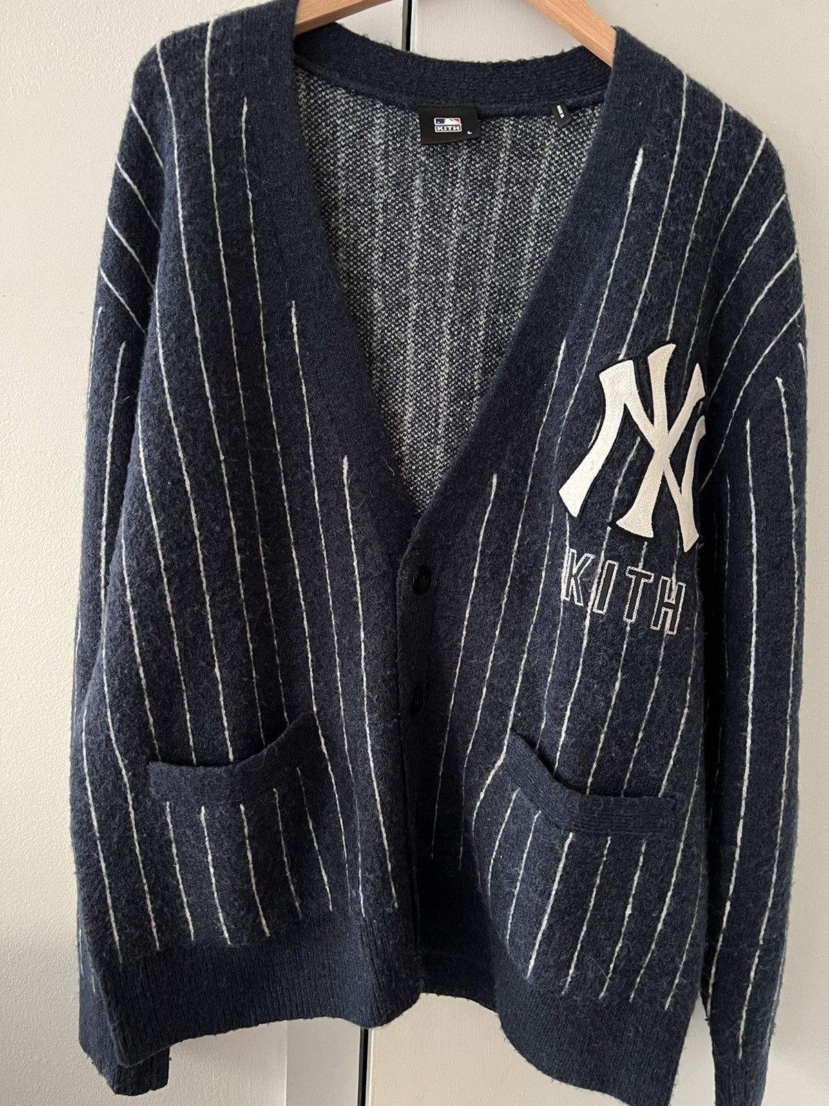 春夏新作モデル KITH カーディガン Baseball Yankees カーディガン