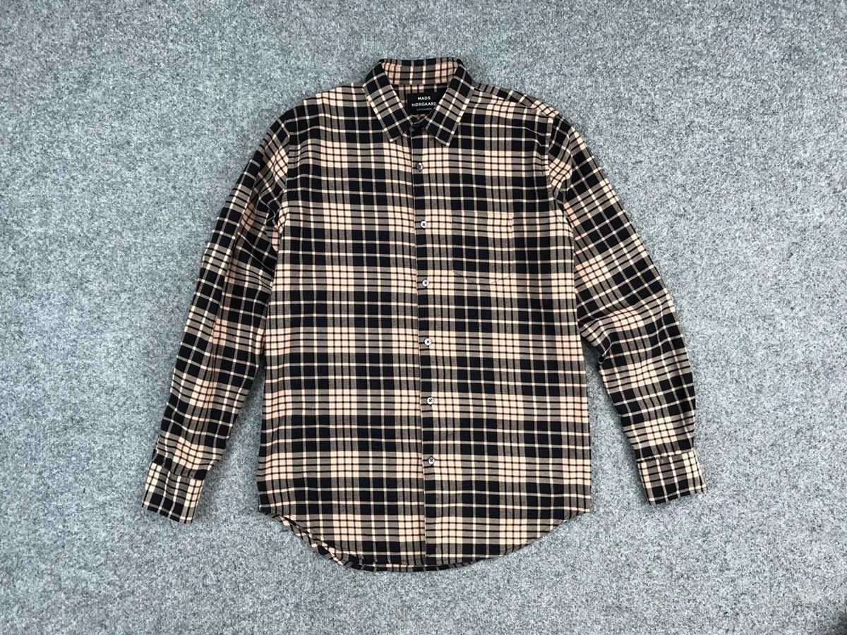 Mads Norgaard Flannel Shirt Size US M / EU 48-50 / 2 - 4 Thumbnail