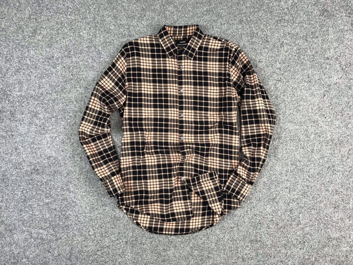 Mads Norgaard Flannel Shirt Size US M / EU 48-50 / 2 - 15 Thumbnail