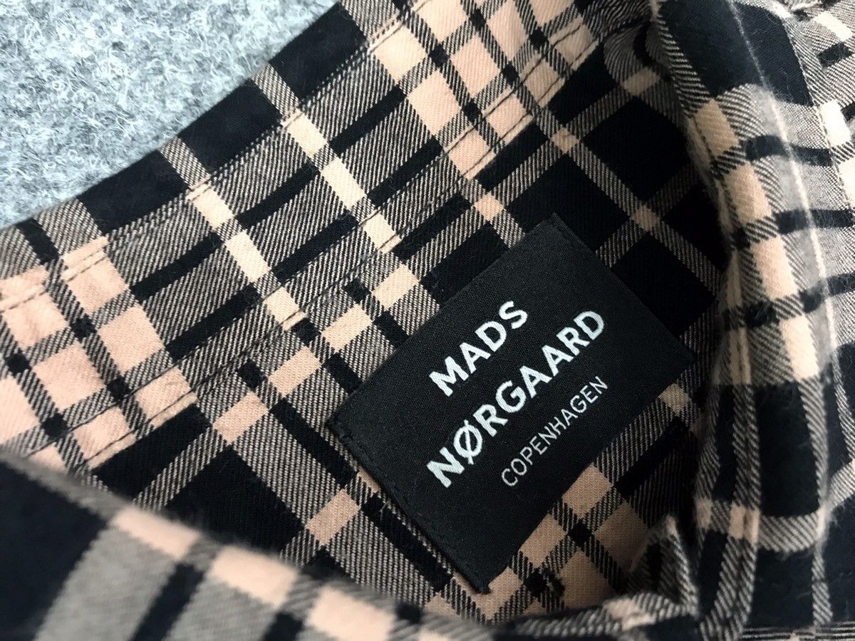 Mads Norgaard Flannel Shirt Size US M / EU 48-50 / 2 - 9 Thumbnail