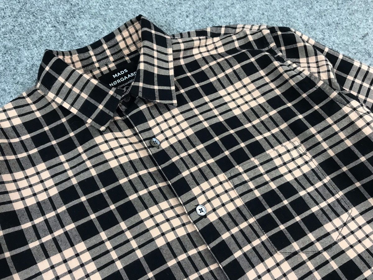 Mads Norgaard Flannel Shirt Size US M / EU 48-50 / 2 - 7 Thumbnail
