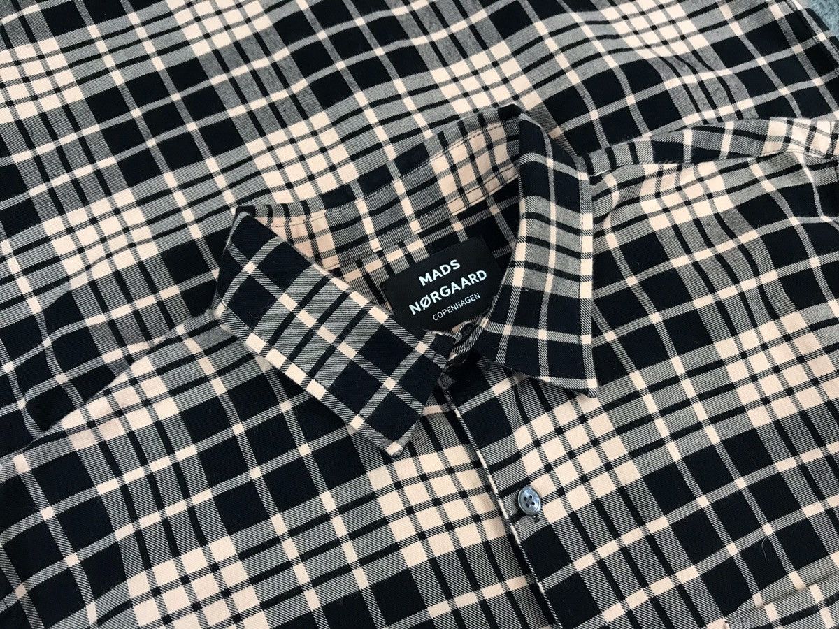 Mads Norgaard Flannel Shirt Size US M / EU 48-50 / 2 - 13 Thumbnail
