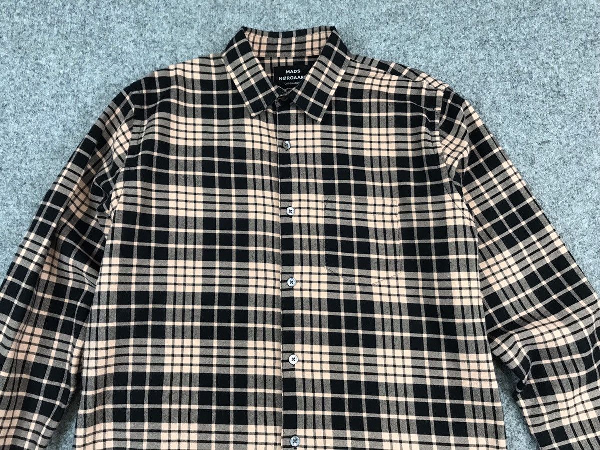 Mads Norgaard Flannel Shirt Size US M / EU 48-50 / 2 - 5 Thumbnail