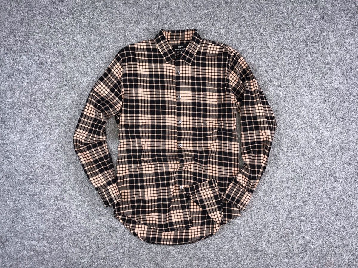 Mads Norgaard Flannel Shirt Size US M / EU 48-50 / 2 - 1 Thumbnail
