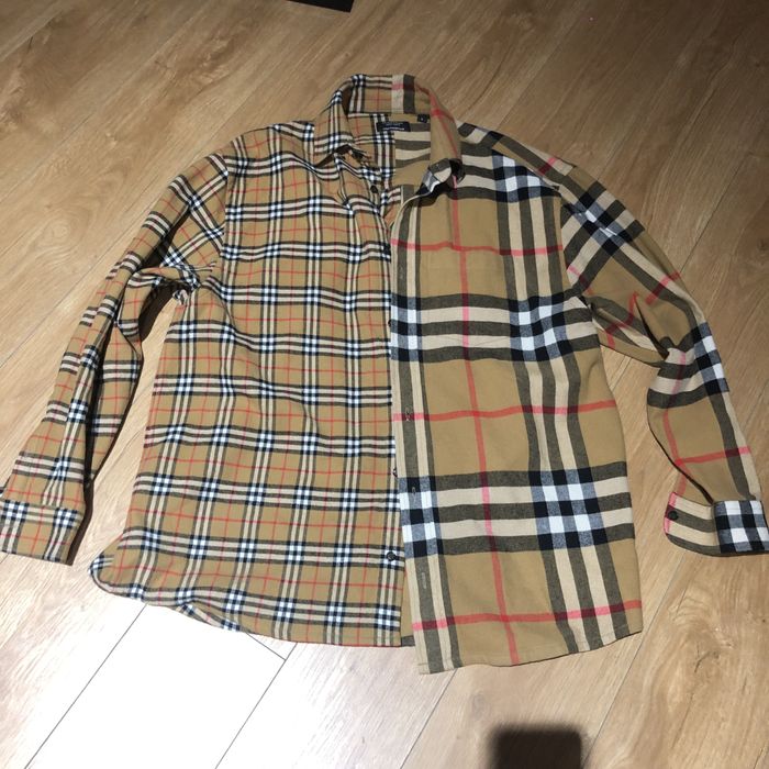 Gosha Rubchinskiy gosha x Burberry checker shirt Grailed