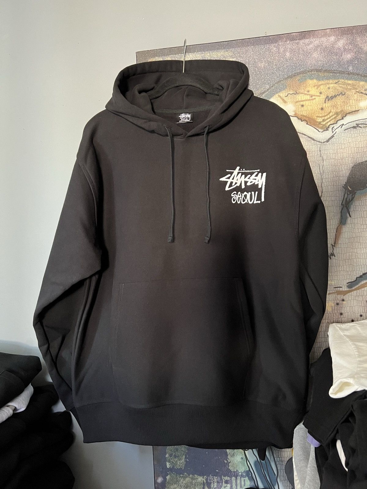 Stussy Black Stussy Seoul Hoodie | Grailed