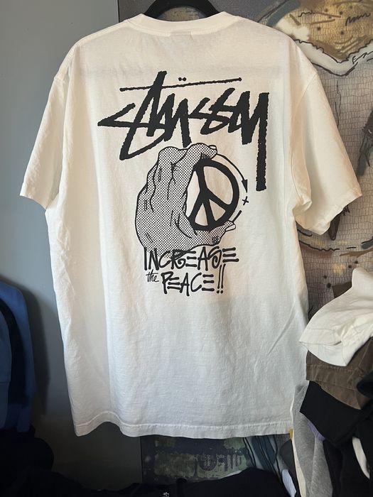 Stussy Stussy Increase The Peace Tee | Grailed