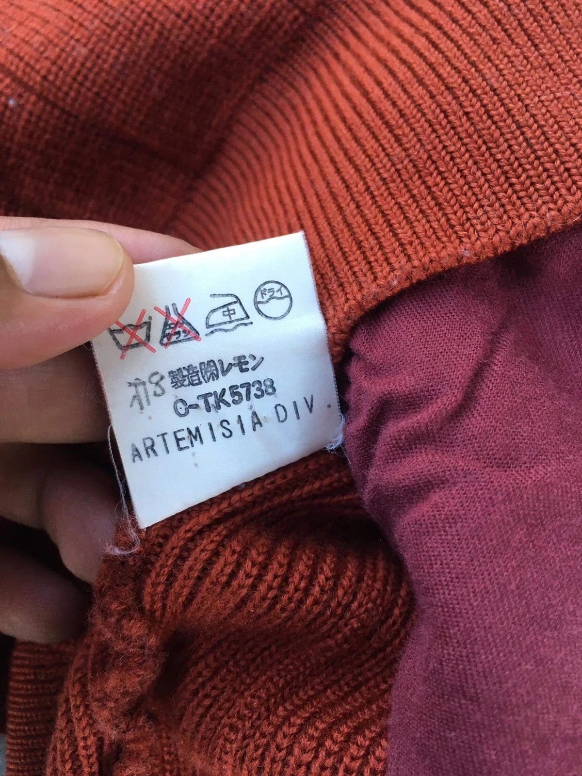 Homespun Knitwear 📌Rare ARTE MISIA DIV Jumper Pullover Stripe Knit Pattern Size US S / EU 44-46 / 1 - 9 Thumbnail