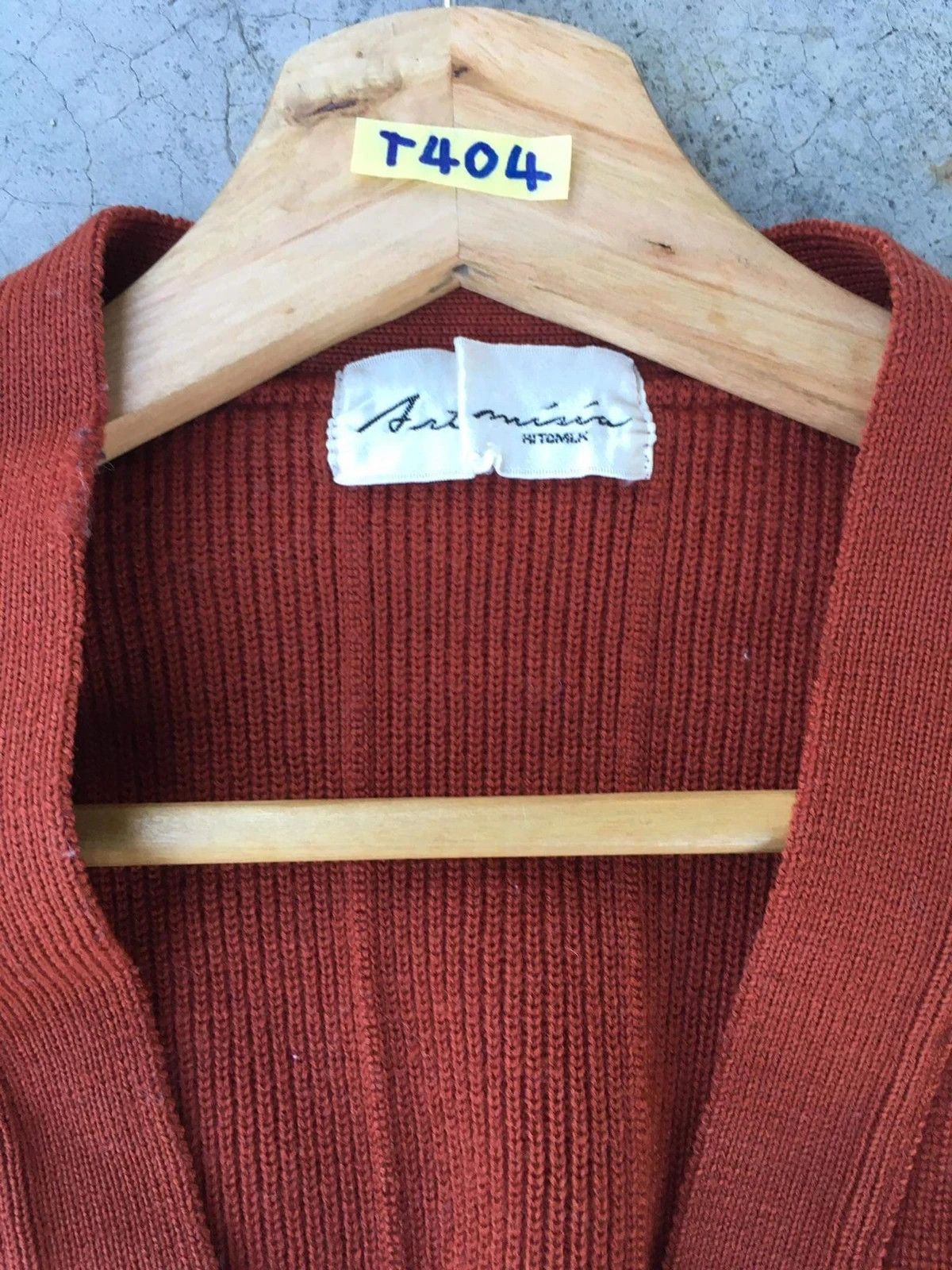 Homespun Knitwear 📌Rare ARTE MISIA DIV Jumper Pullover Stripe Knit Pattern Size US S / EU 44-46 / 1 - 7 Thumbnail