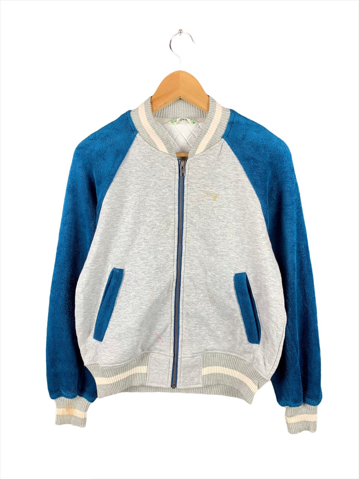 Beams Plus Rare!!! Beams Heart Varsity Knitwear Jacket Size US M / EU 48-50 / 2 - 1 Thumbnail