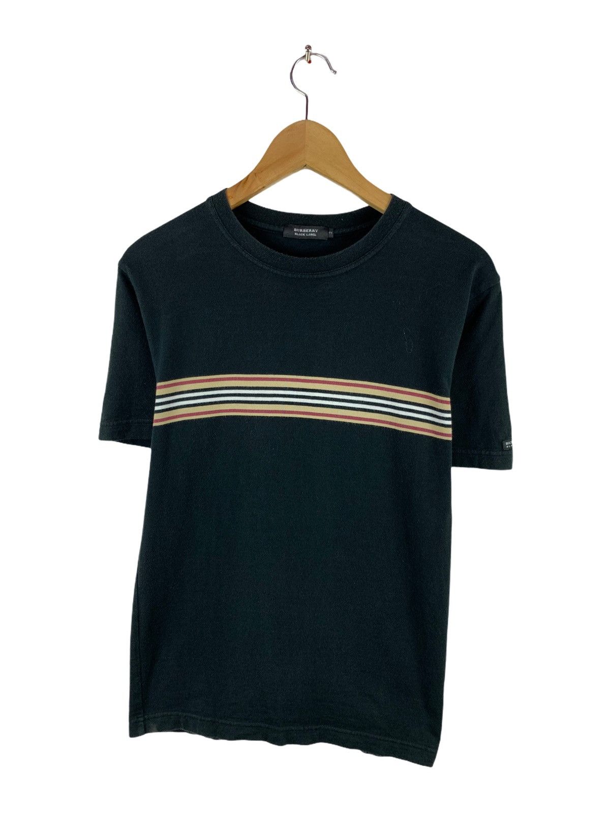 Burberry Vintage Burberry Novacheck Stripes Tee Size US S / EU 44-46 / 1 - 1 Thumbnail