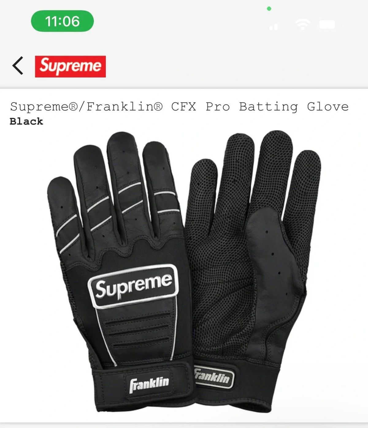 Supreme Franklin CFX Pro Batting Glove - 通販 - mlr4.com