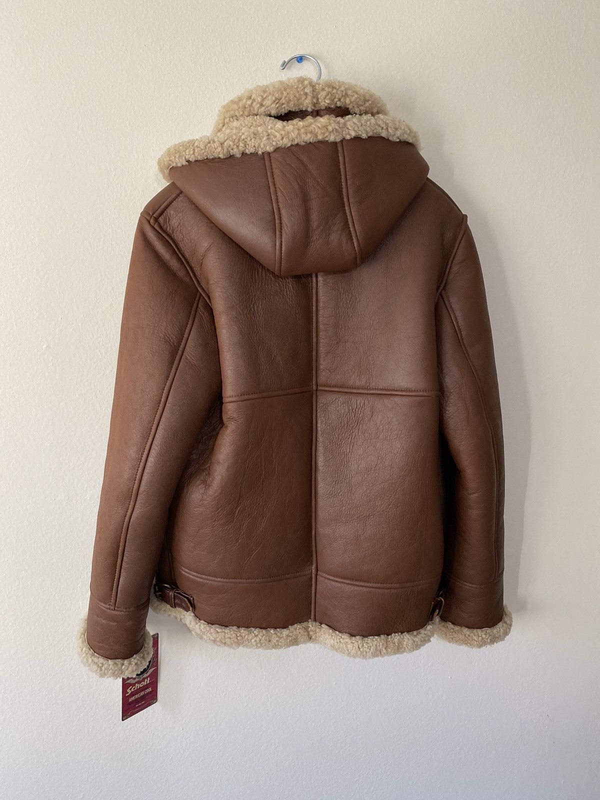 Schott × Supreme Supreme x Schott B-3 Shearling Jacket Size US L / EU 52-54 / 3 - 2 Thumbnail