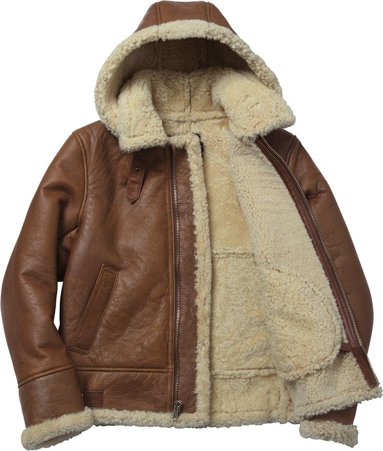 Schott × Supreme Supreme x Schott B-3 Shearling Jacket Size US L / EU 52-54 / 3 - 4 Thumbnail