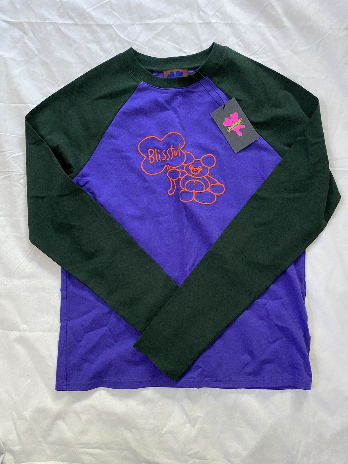 heaven by marc jacobs 長袖Tシャツ グレー/パープル Marc Jacobs Heaven Marc Jacobs Raglan Tee / T-Shirt | Grailed