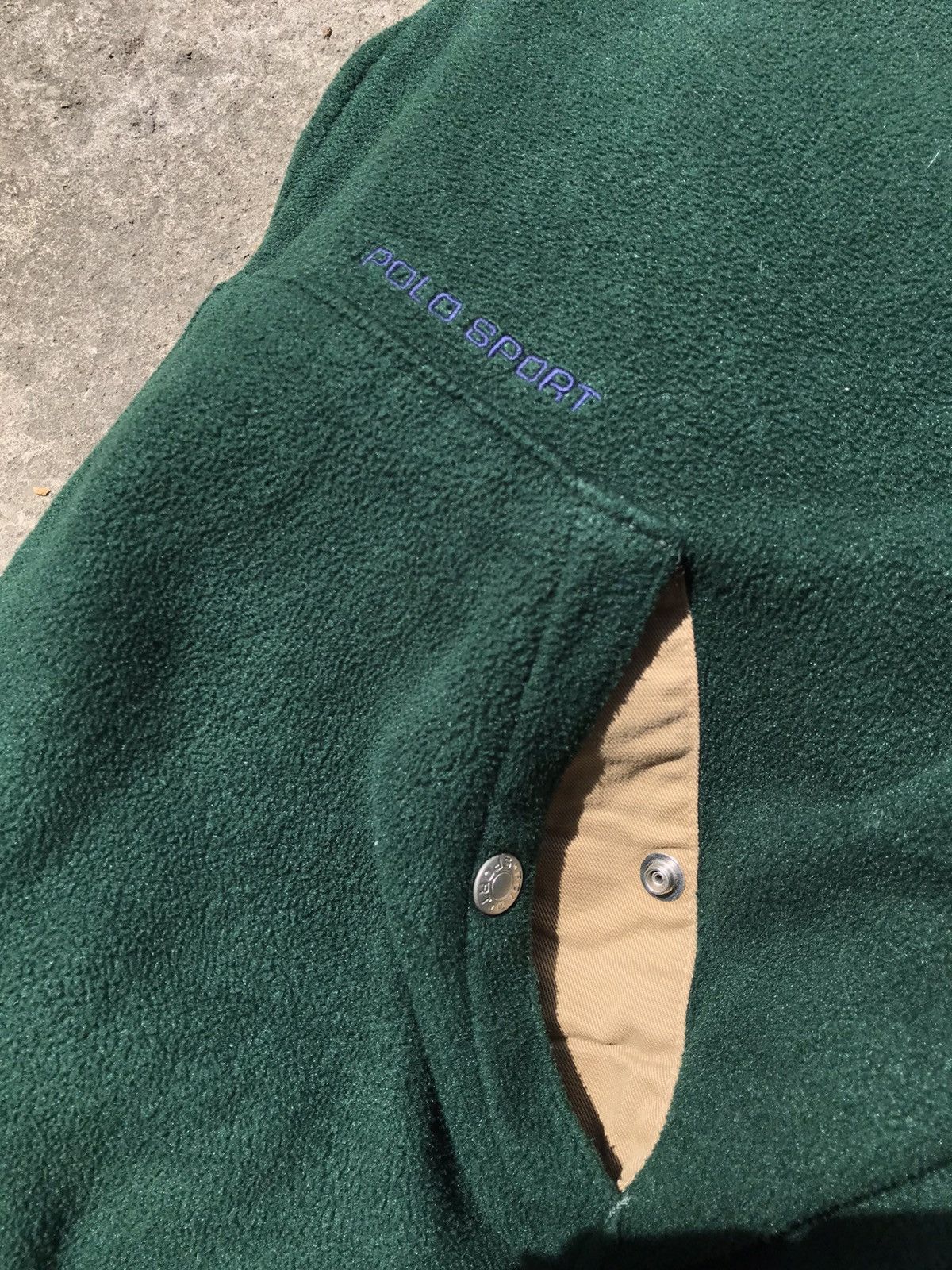 Polartec × Polo Ralph Lauren × Ralph Lauren Sport 80s Polo Sport Fleece Jacket Size US L / EU 52-54 / 3 - 8 Thumbnail