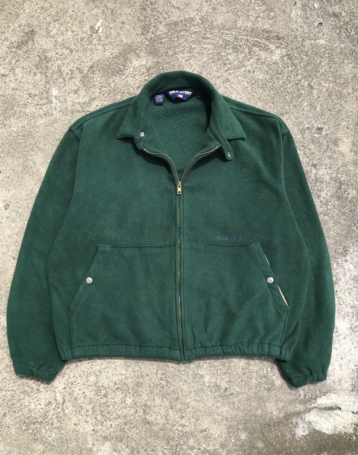 Polartec × Polo Ralph Lauren × Ralph Lauren Sport 80s Polo Sport Fleece Jacket Size US L / EU 52-54 / 3 - 4 Thumbnail