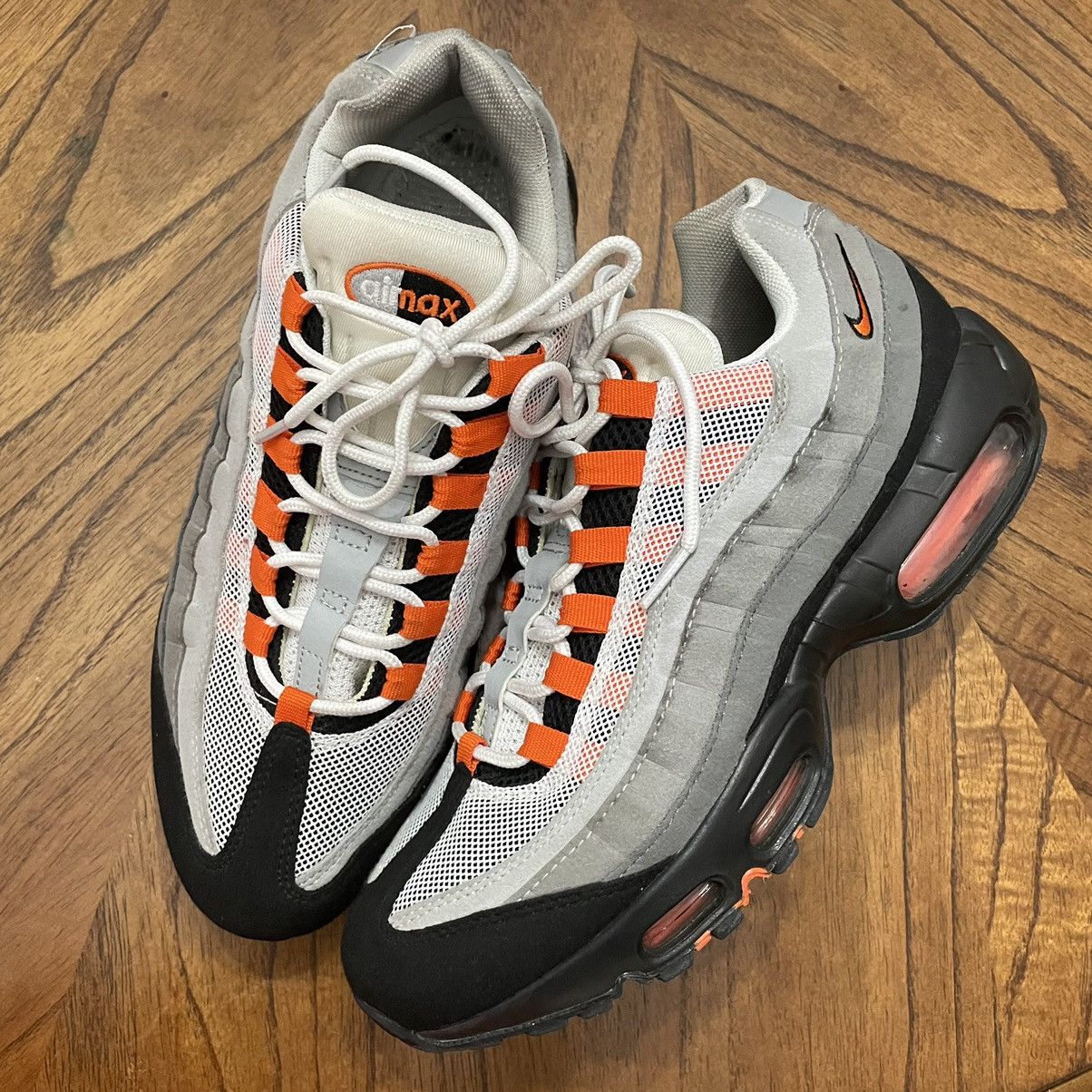 Nike air max 95 team orange best sale