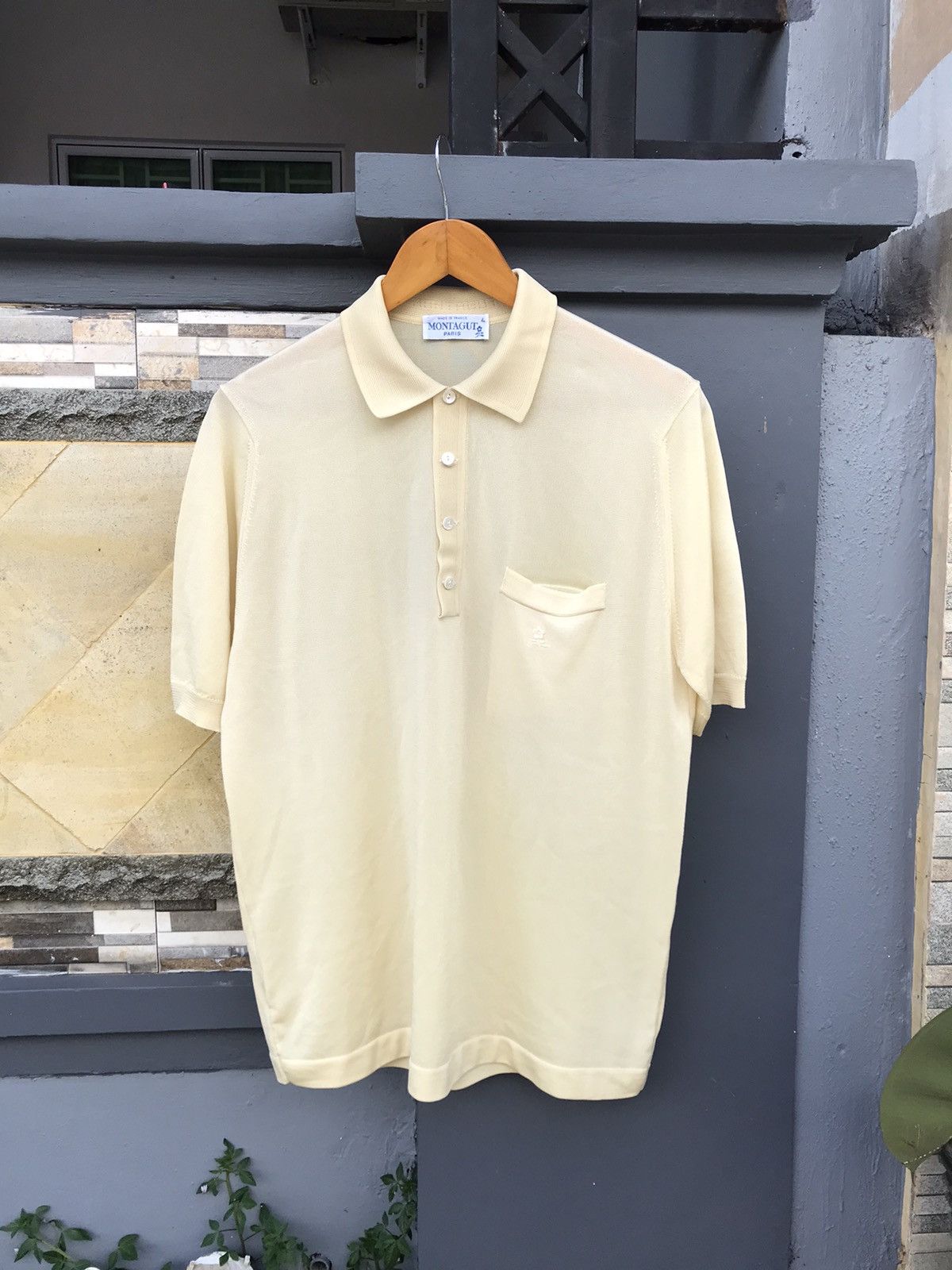 Rare Vintage Montagut Paris Polyamide Polo Shirt | Grailed