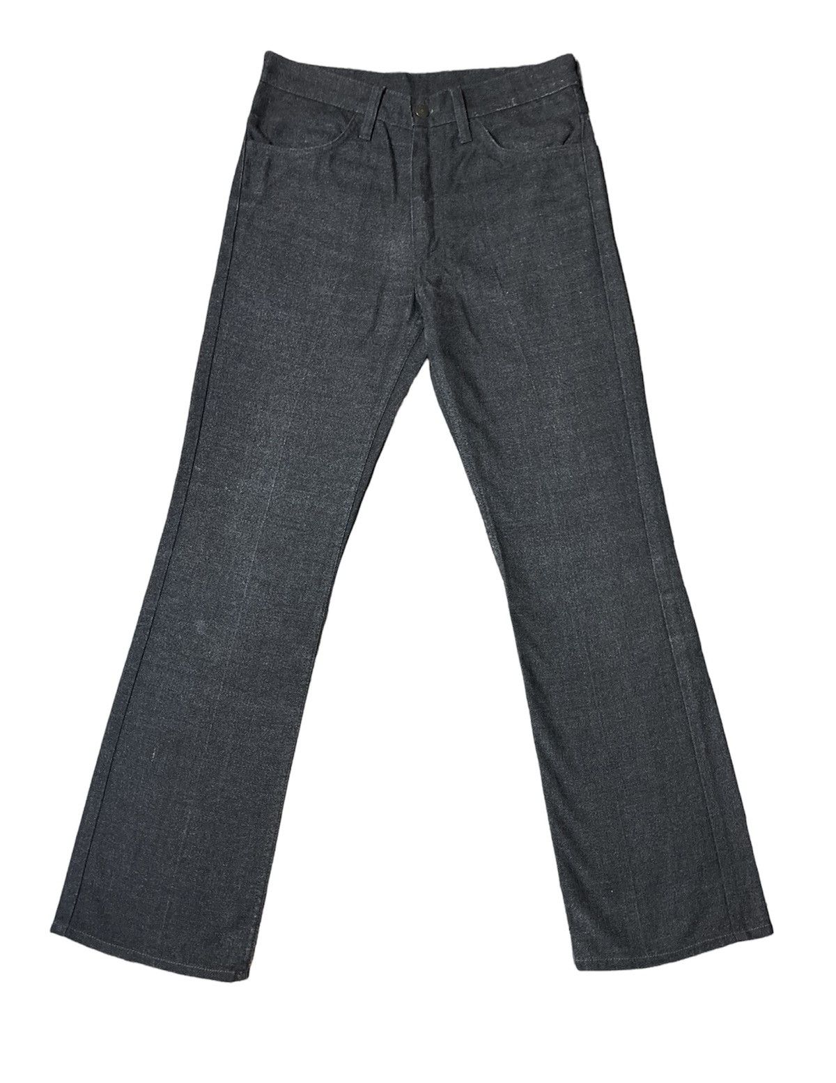 Levi's Vintage Dark Grey Levis Sta-Prest Size US 31 - 1 Thumbnail