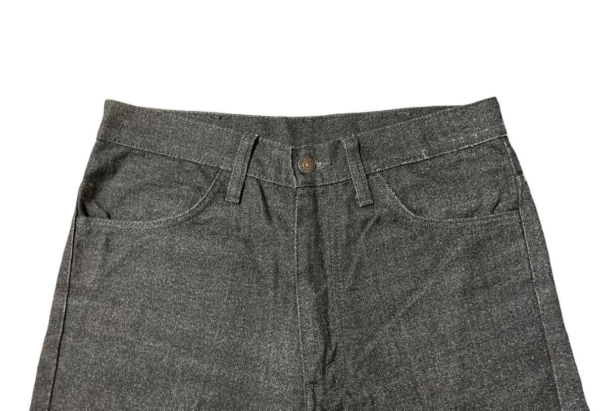 Levi's Vintage Dark Grey Levis Sta-Prest Size US 31 - 3 Thumbnail