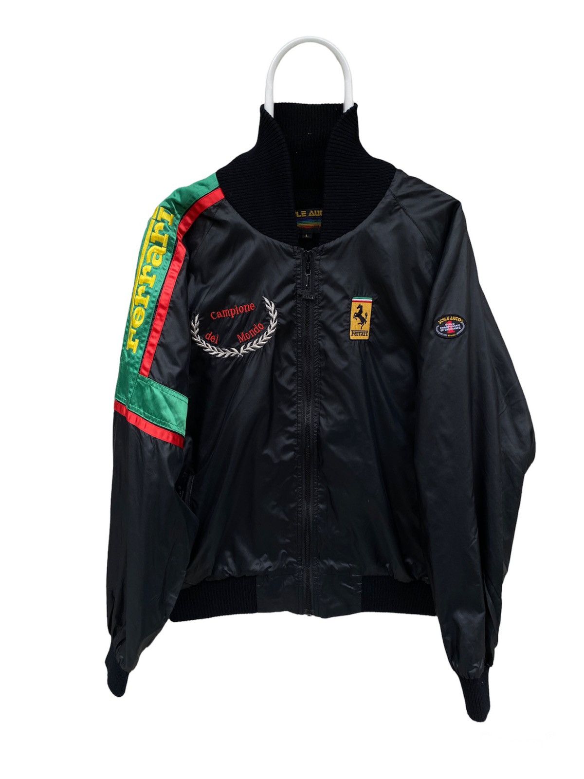 Ferrari × Racing × Vintage Vintage Style auto Ferrari jacket
