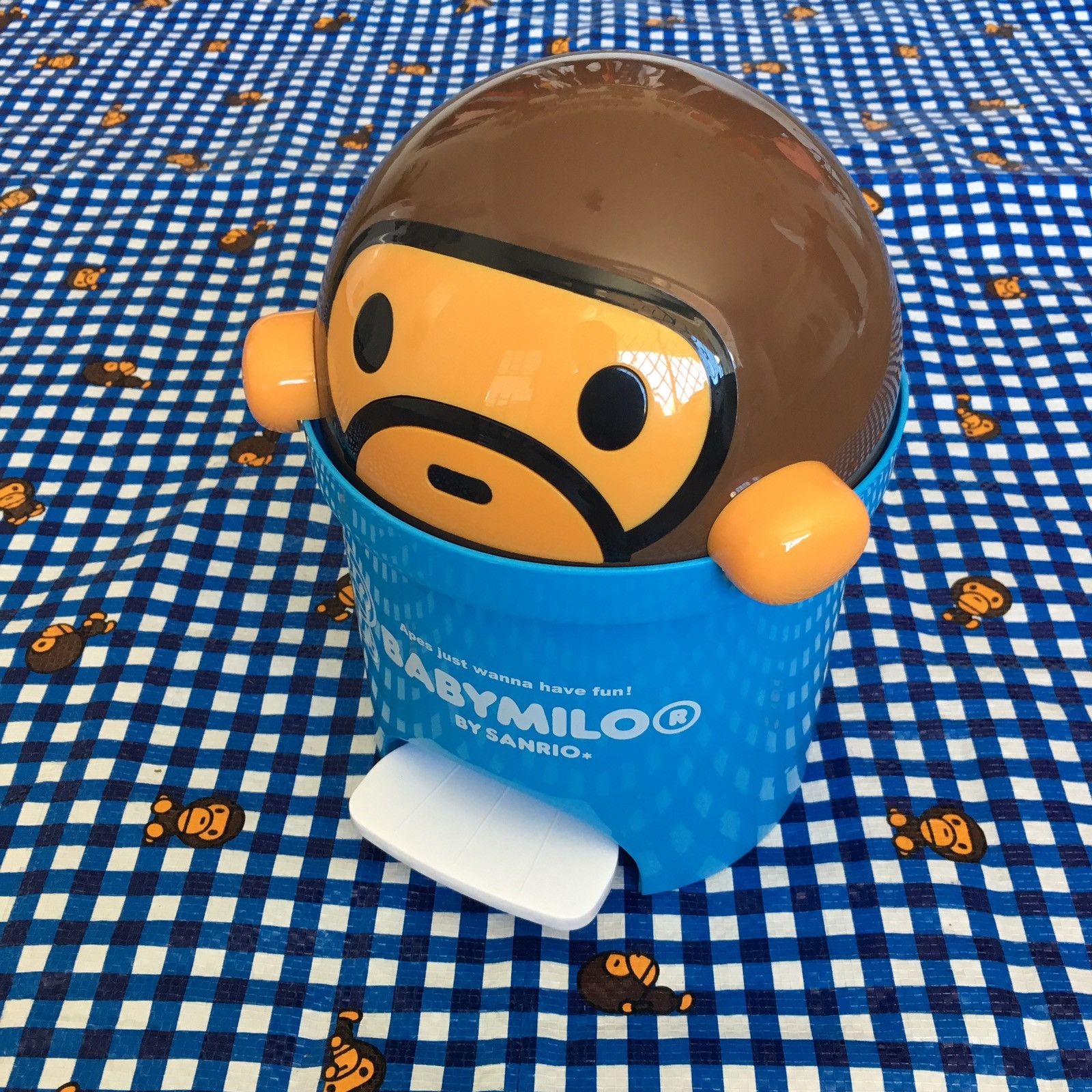 Bape Mini Desktop Trash Bin Baby Milo X Sanrio | Grailed