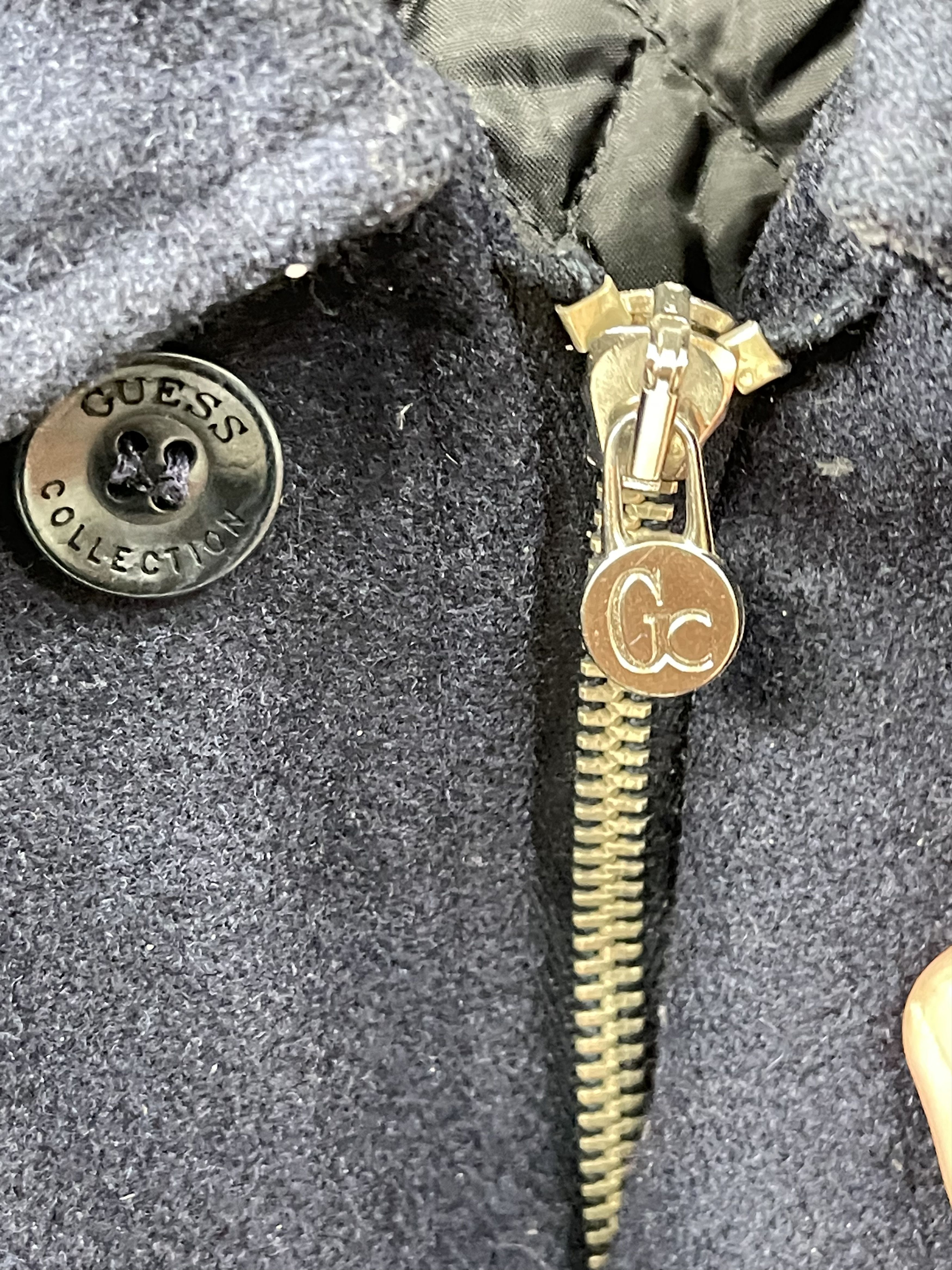 Guess 🔥 down jacket Guess Collection Gc short coat wool xl Size US XL / EU 56 / 4 - 3 Thumbnail