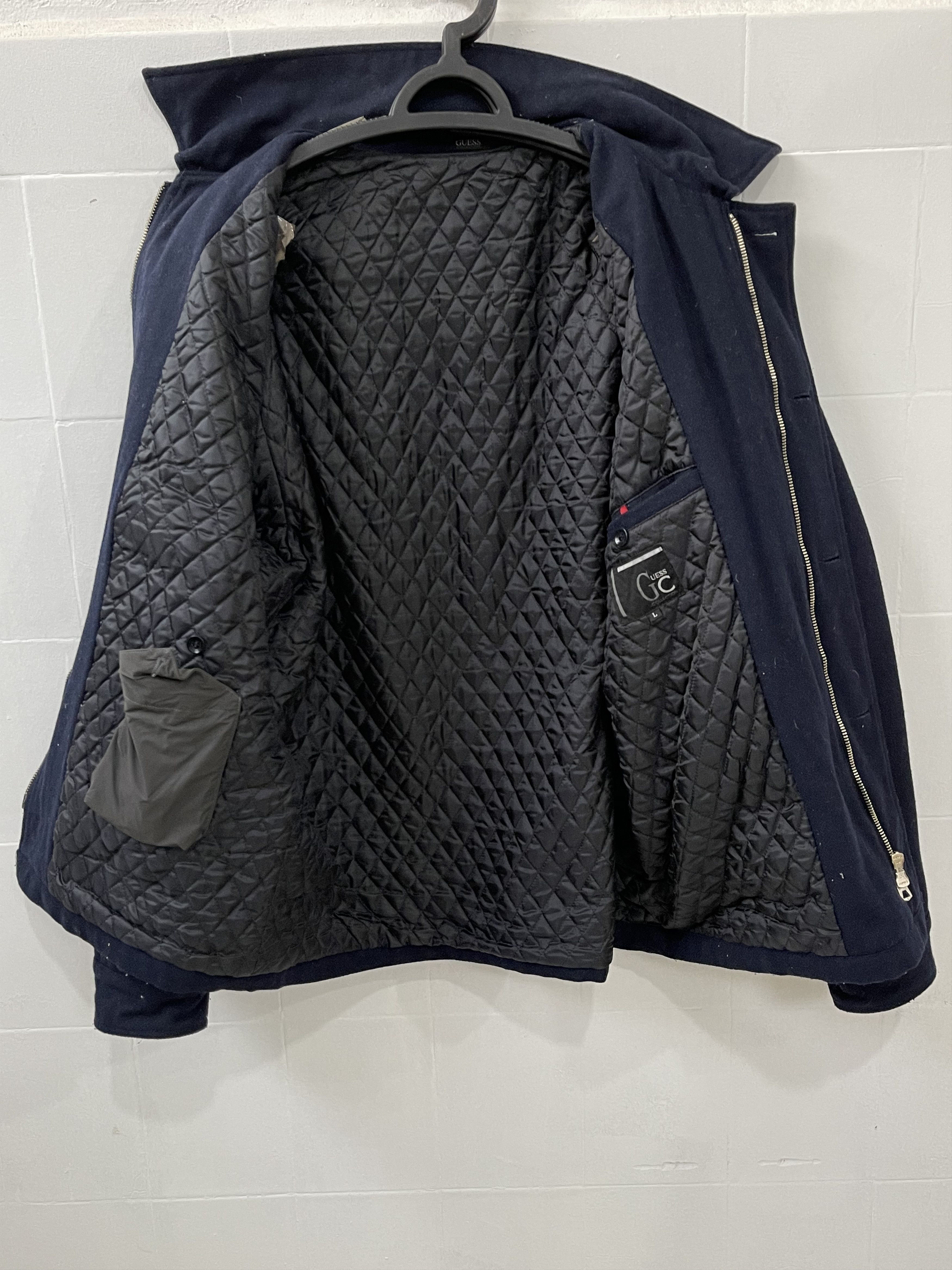 Guess 🔥 down jacket Guess Collection Gc short coat wool xl Size US XL / EU 56 / 4 - 4 Thumbnail