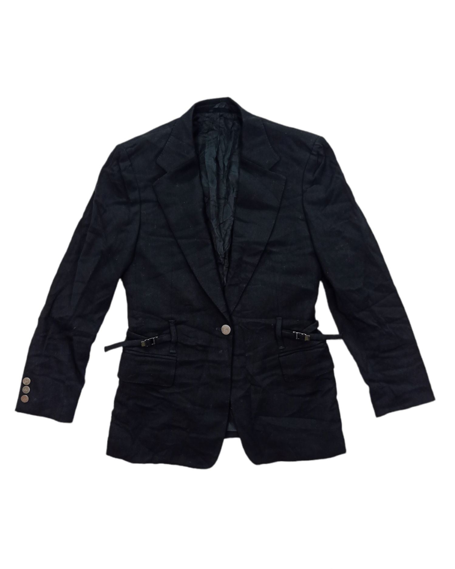Gucci Gucci Made In Italy Waist Bucker Blazer Size S M Size 38L - 1 Thumbnail