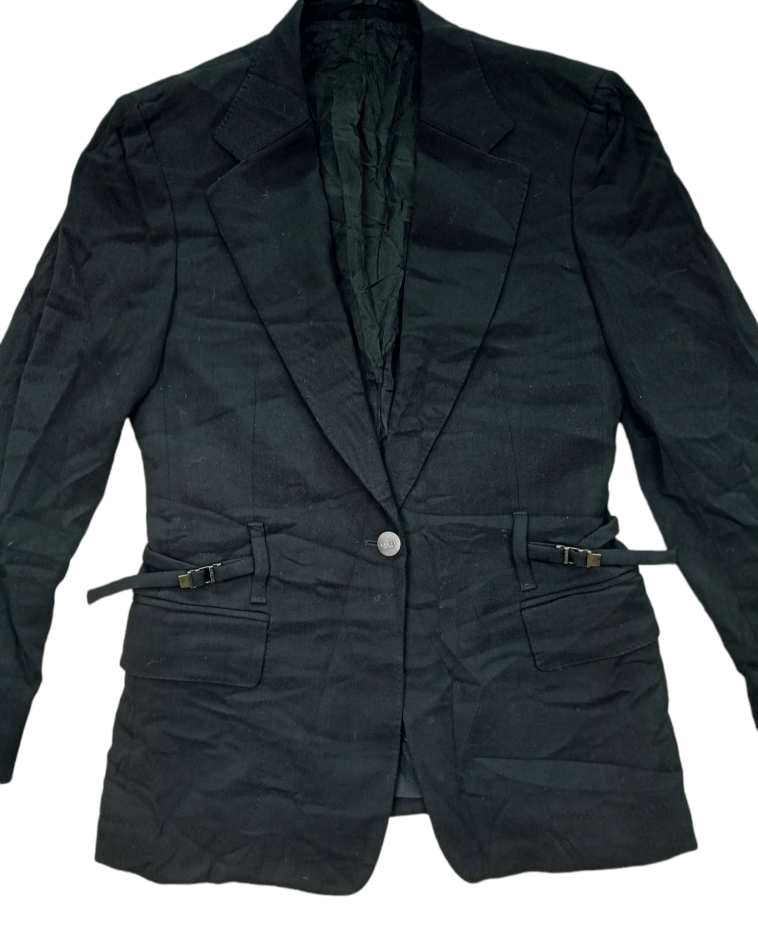 Gucci Gucci Made In Italy Waist Bucker Blazer Size S M Size 38L - 6 Thumbnail