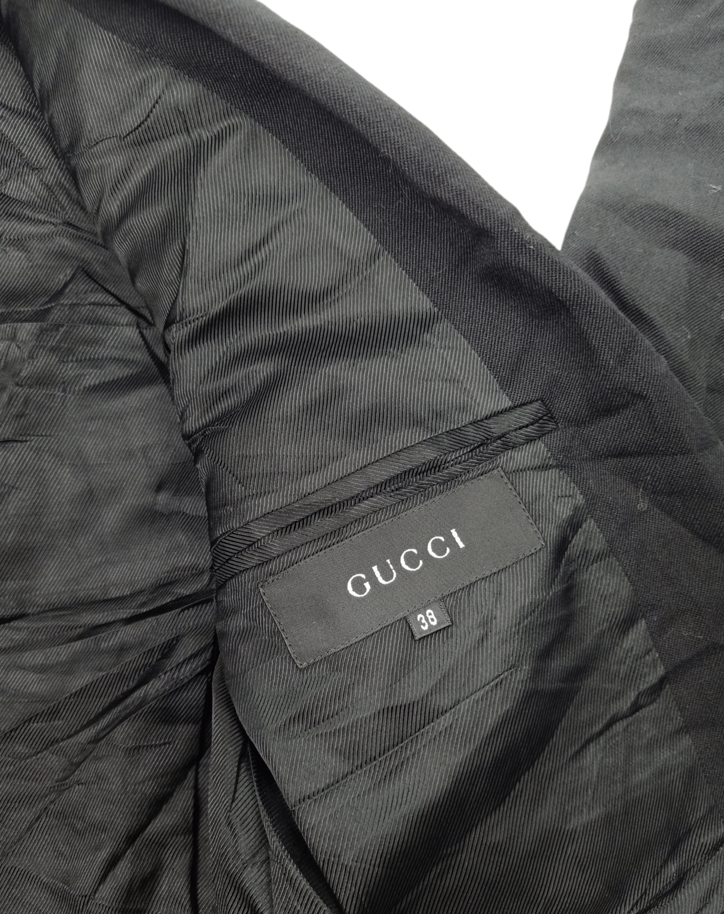 Gucci Gucci Made In Italy Waist Bucker Blazer Size S M Size 38L - 3 Thumbnail