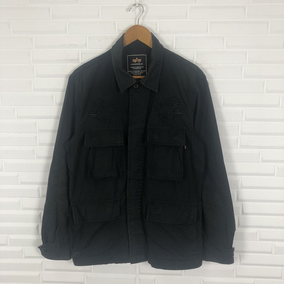 Alpha Industries × Vintage ALPHA INDUSTRIES NICE DESIGN LIGHT JACKET Size US M / EU 48-50 / 2 - 1 Thumbnail