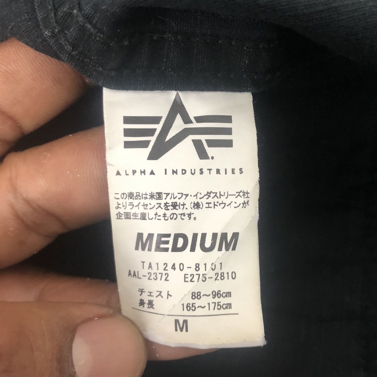 Alpha Industries × Vintage ALPHA INDUSTRIES NICE DESIGN LIGHT JACKET Size US M / EU 48-50 / 2 - 11 Thumbnail