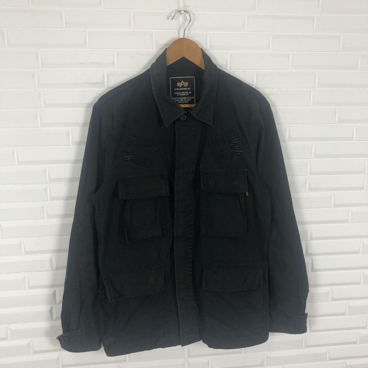 Alpha Industries × Vintage ALPHA INDUSTRIES NICE DESIGN LIGHT JACKET Size US M / EU 48-50 / 2 - 4 Thumbnail