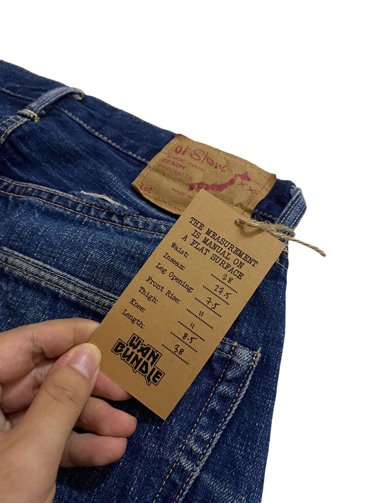Orslow Orslow Selvedge Denim Jeans Made in Japan Size US 28 / EU 44 - 14 Thumbnail