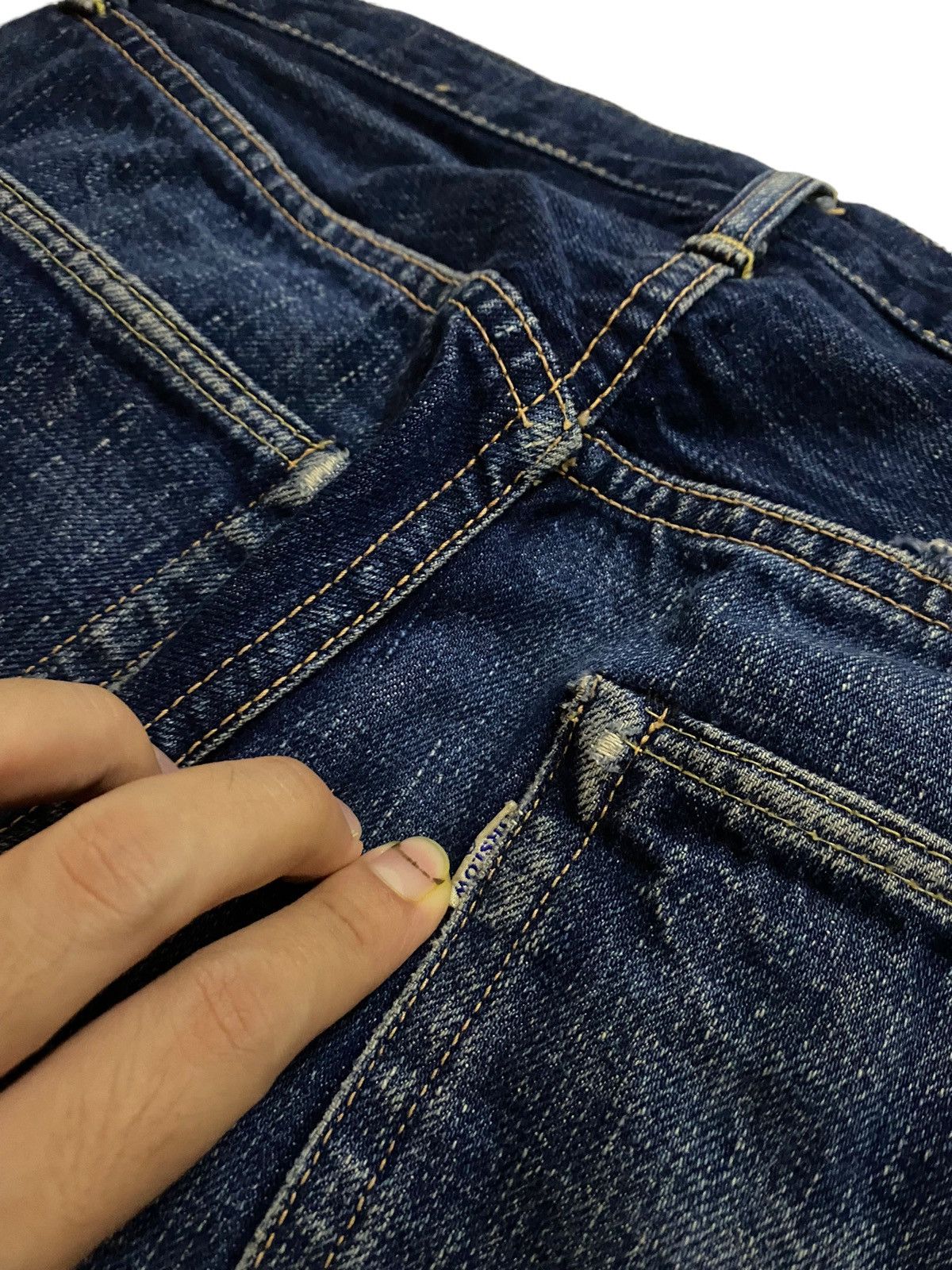 Orslow Orslow Selvedge Denim Jeans Made in Japan Size US 28 / EU 44 - 15 Thumbnail