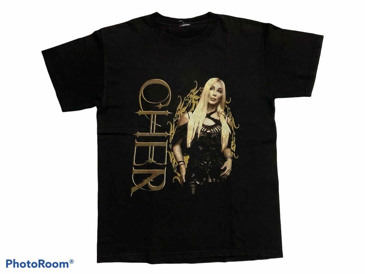Band Tees Vintage Cher American pop singer farewell tour 2003 shirt Size US L / EU 52-54 / 3 - 1 Thumbnail