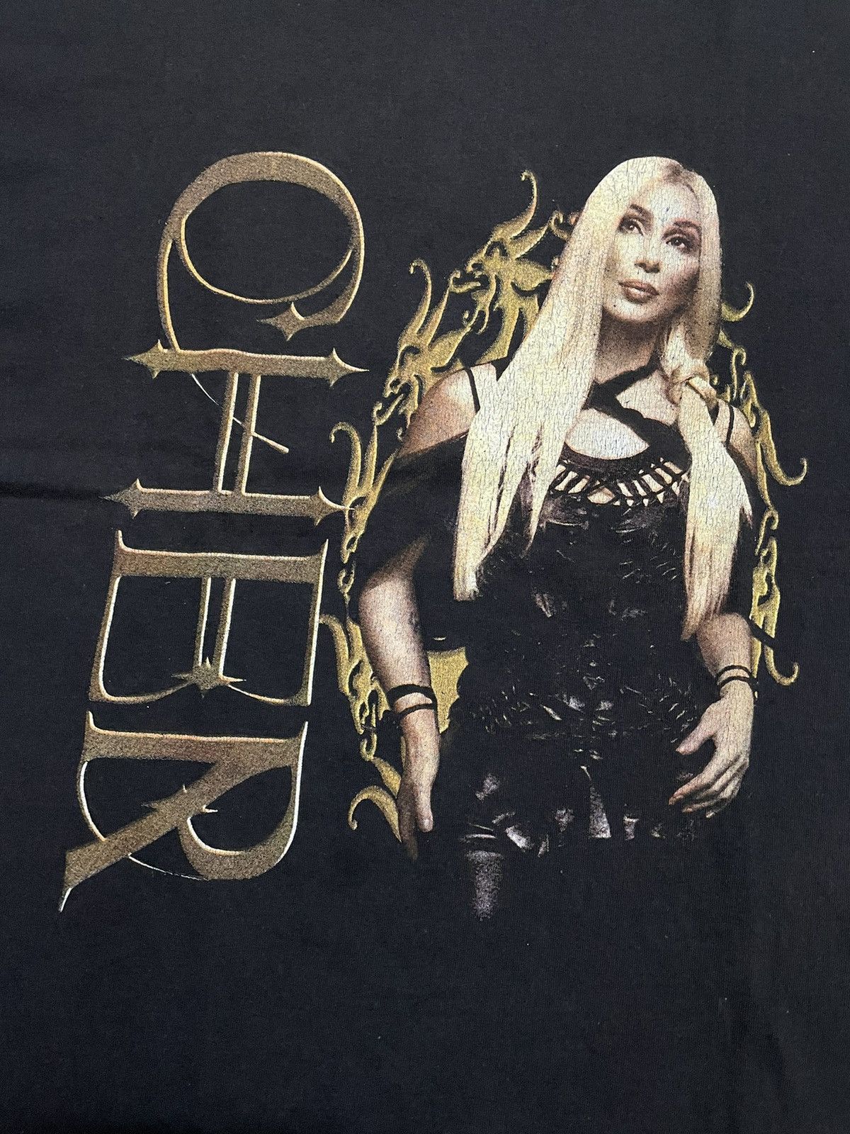 Band Tees Vintage Cher American pop singer farewell tour 2003 shirt Size US L / EU 52-54 / 3 - 3 Thumbnail