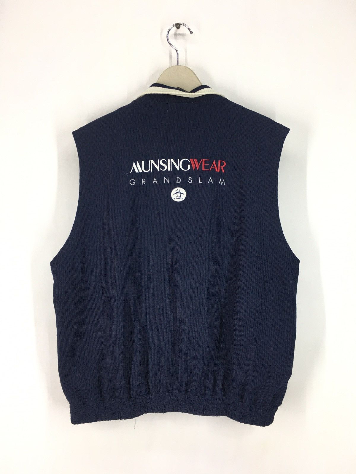 Grand Slam Vintage Grand slam Munsingwear sleeve less zip up jacket Size US L / EU 52-54 / 3 - 2 Thumbnail