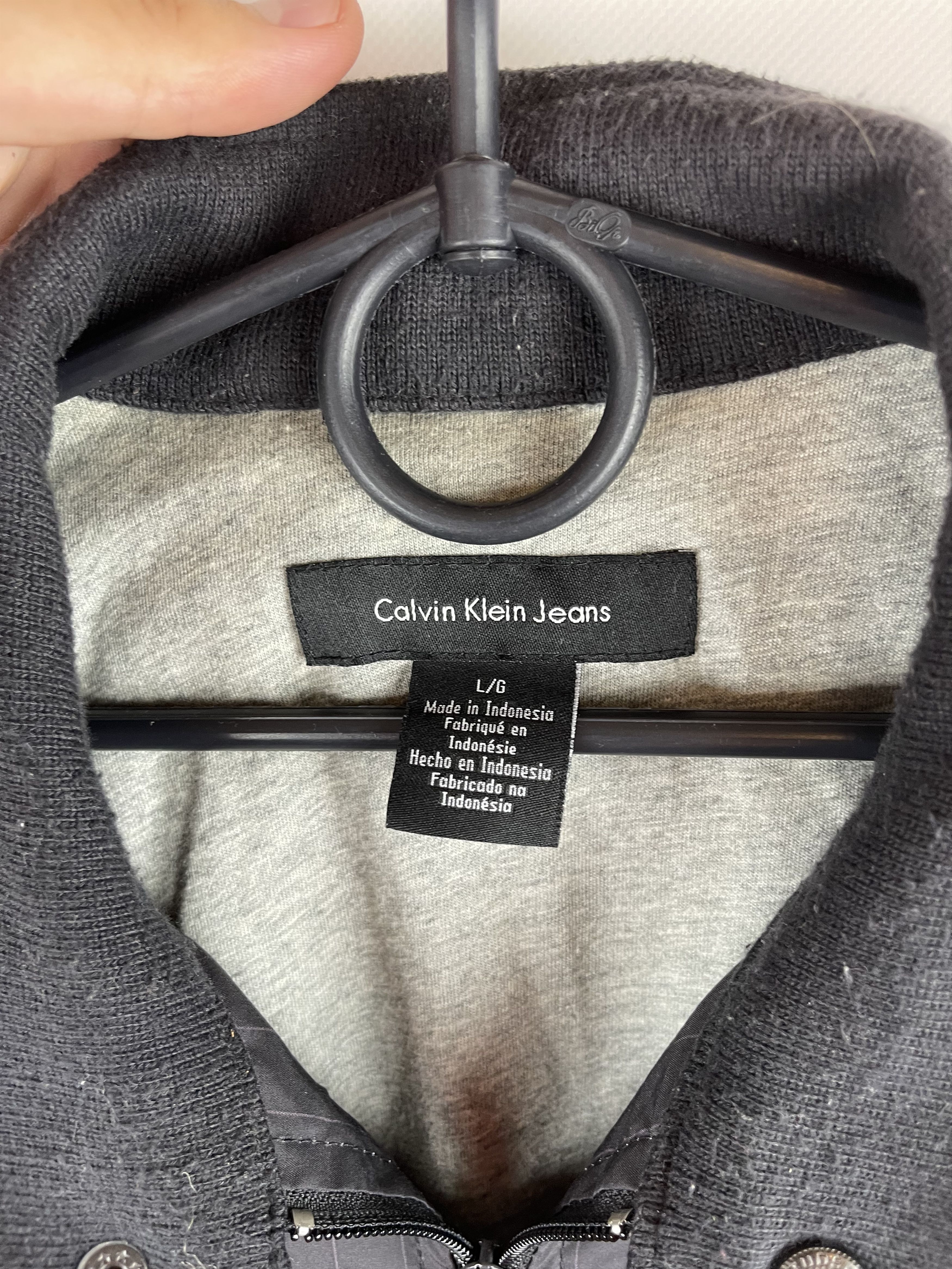 Calvin Klein Calvin Klein jeans vintage striped violet jacket Size US L / EU 52-54 / 3 - 4 Thumbnail